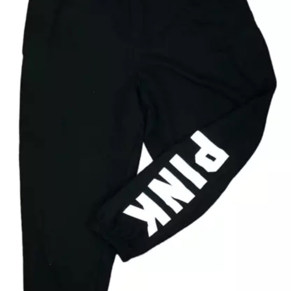 VICTORIA'S SECRET PINK FLEECE ACTIVE EVERYDAY LOUNGE JOGGER  SWEATPANTS XL - Picture 4 of 5